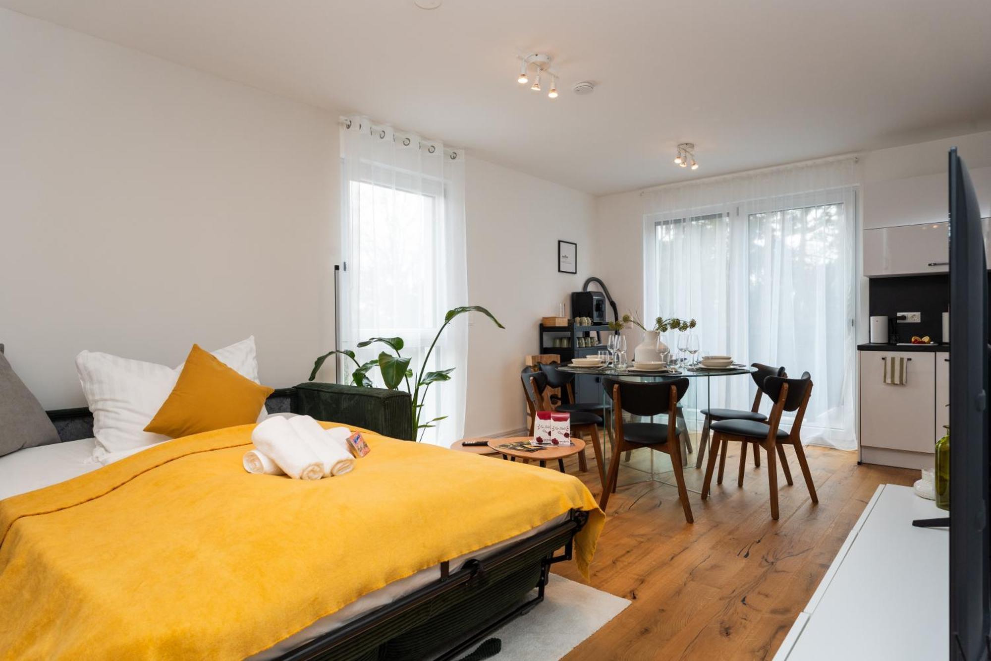 Noblenest: Terrasse - Netflix - Kaffee Apartman Bécs Kültér fotó